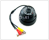 DiAl dome-mic купольная внутренняя видеокамера с микрофоном, 700ТВЛ, f=3.6mm, 12В, audio, ИК=30м, CMOS